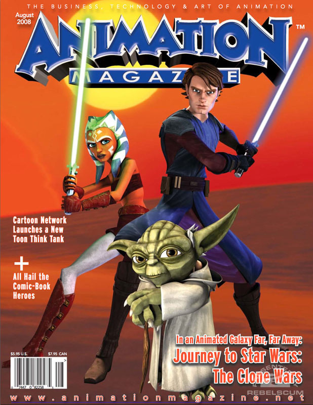 Animation Magazine #186 August 2008