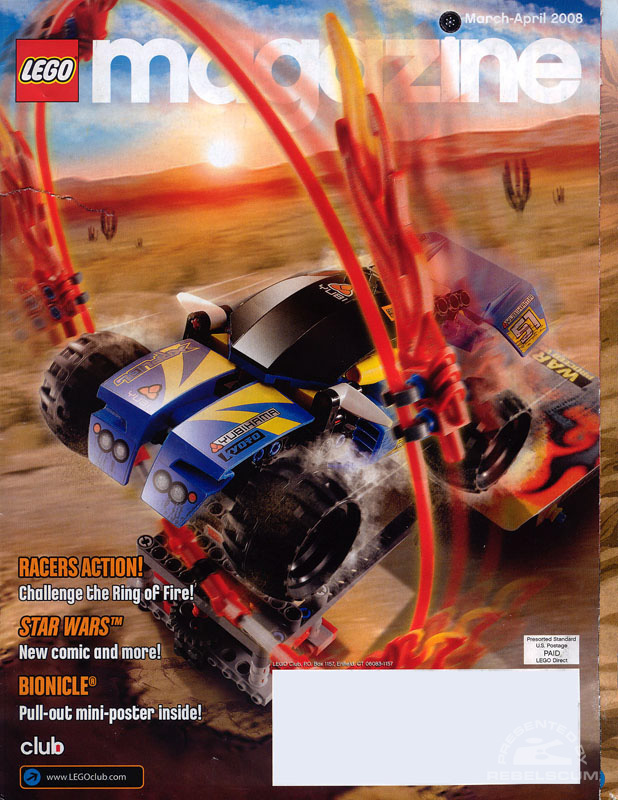LEGO Magazine March/April 2008