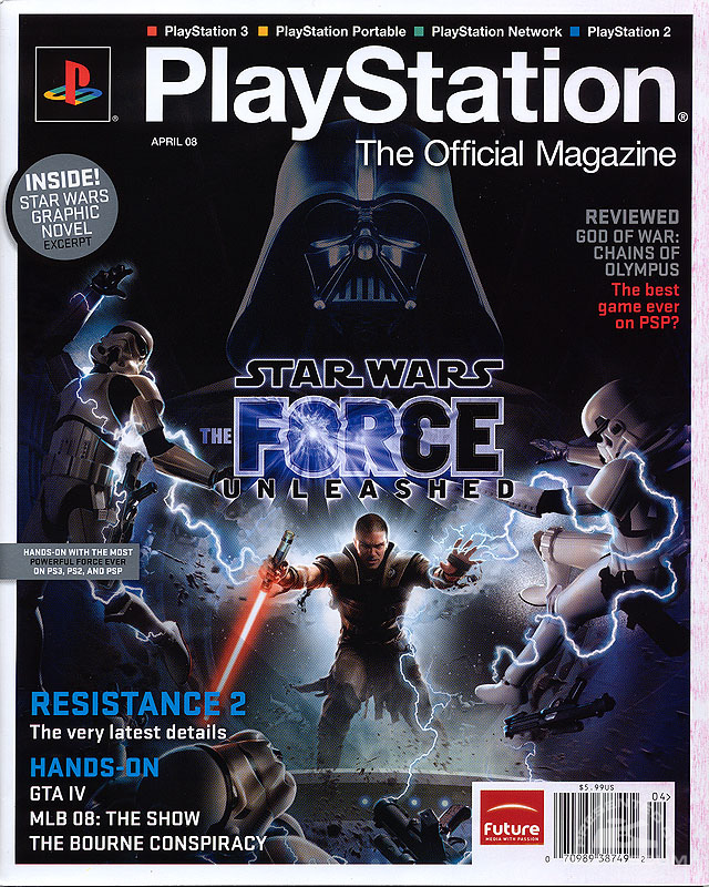 PlayStation: The Official Magazine #5 April 2008