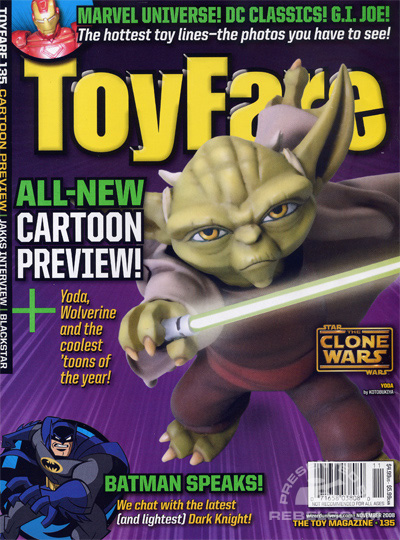 ToyFare: The Toy Magazine #135 November 2008