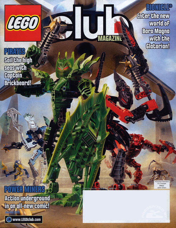 LEGO Club Magazine January/February 2009