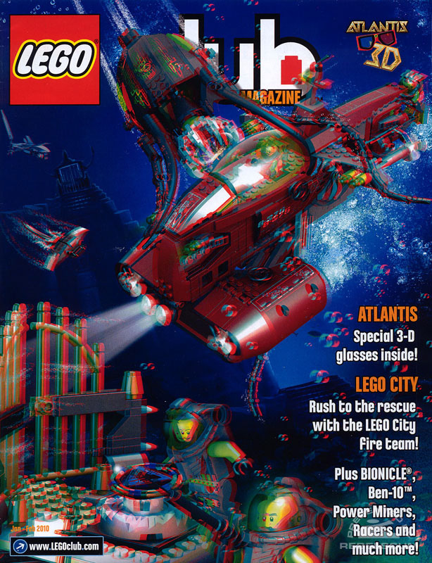 LEGO Club Magazine January/February 2010