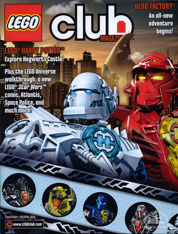 LEGO Club Magazine September/October 2010