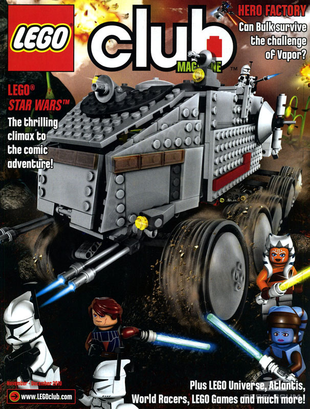 LEGO Club Magazine November/December 2010