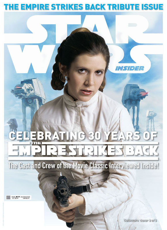 Star Wars Insider: TESB Tribute (Princess Leia cover)
