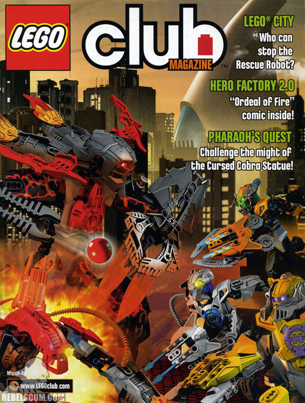 LEGO Club Magazine March/April 2011