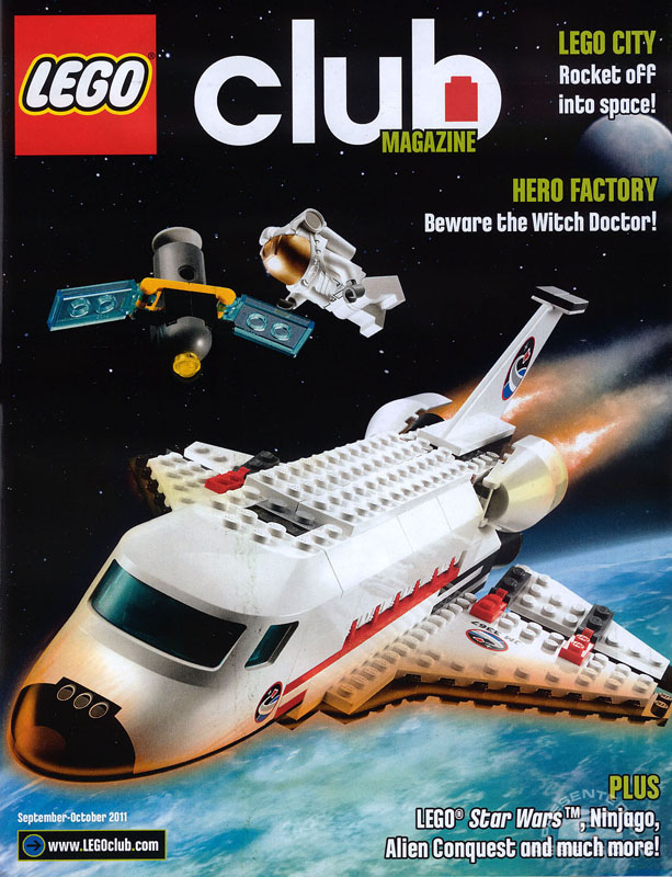 LEGO Club Magazine September/October 2011