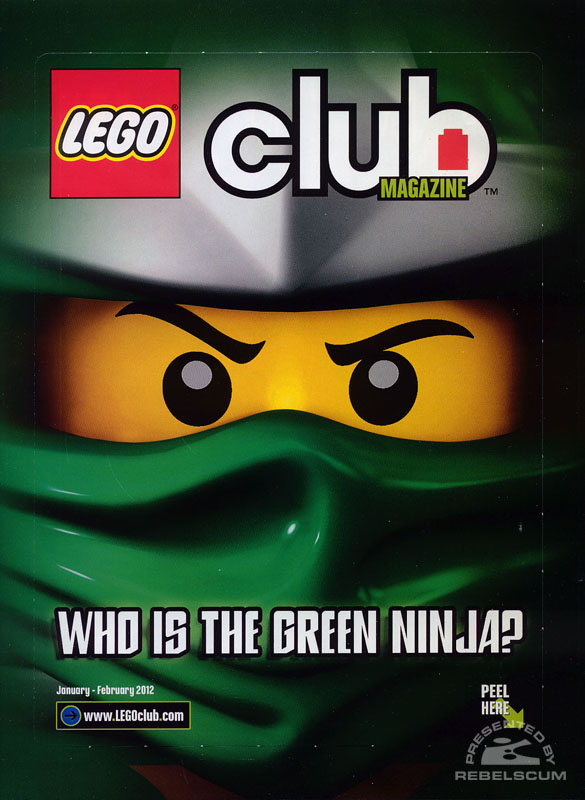 LEGO Club Magazine January/February 2012