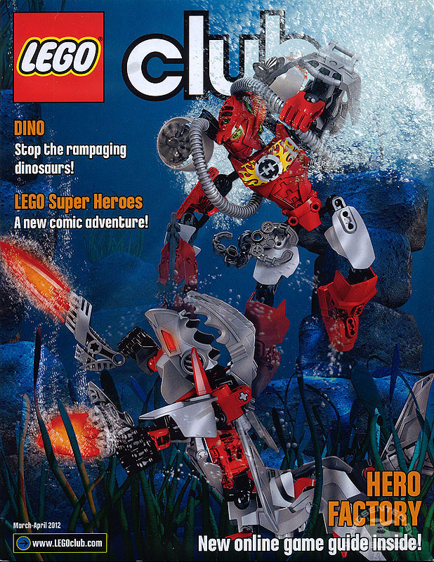 LEGO Club Magazine March/April 2012