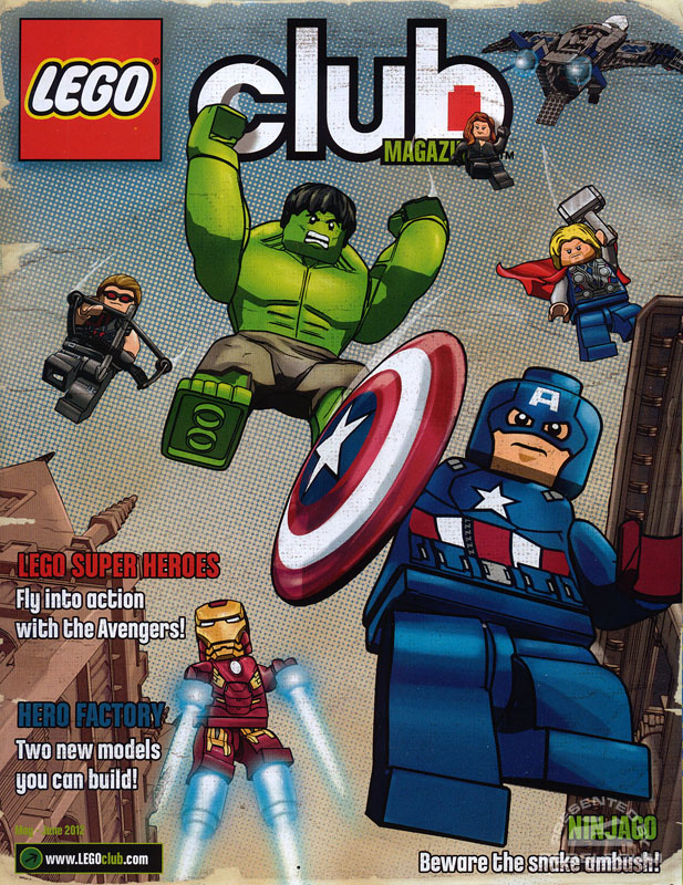 LEGO Club Magazine May/June 2012