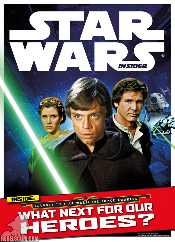 Star Wars Insider 160 (Subscriber cover)
