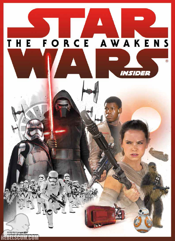 Star Wars Insider 162 (Subscriber cover)