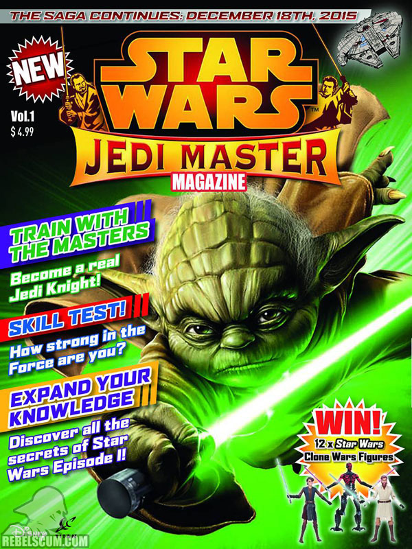 Star Wars Jedi Master Magazine #1 December 2015
