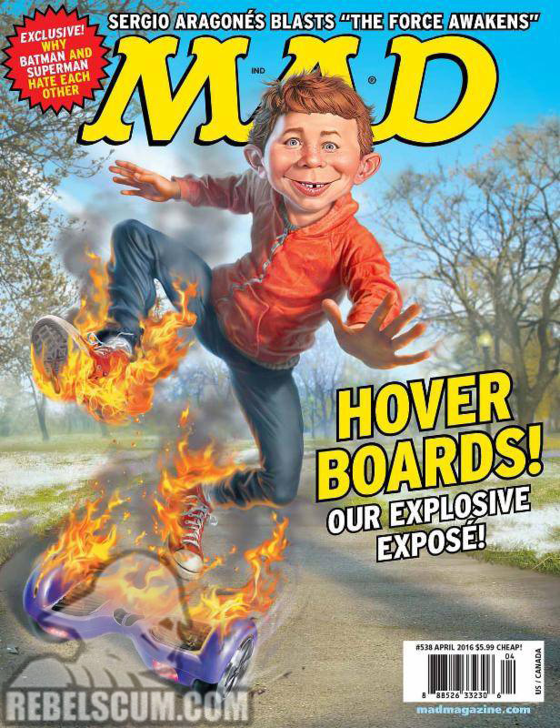 Mad Magazine #538 April 2016