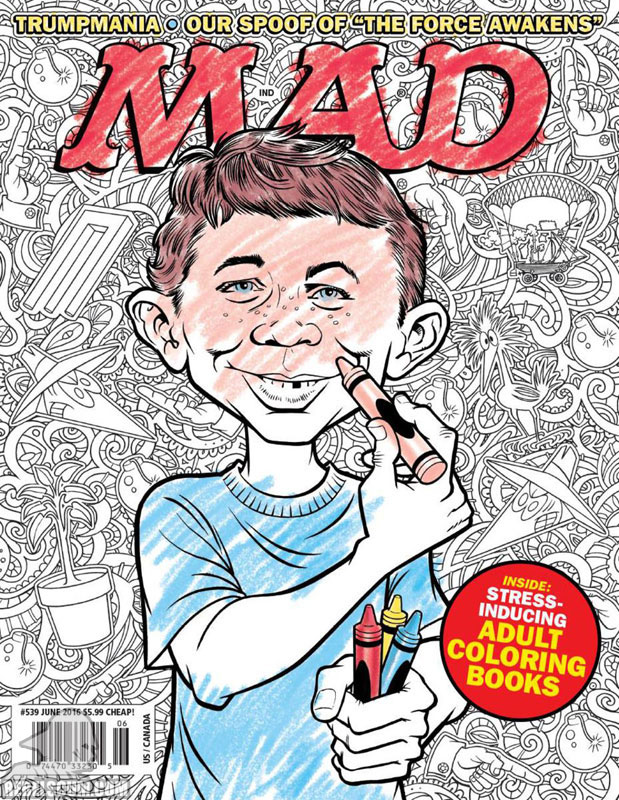 Mad Magazine #539 June 2016