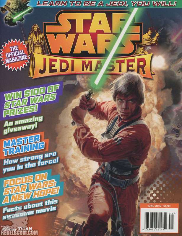 Star Wars Jedi Master Magazine #4 June 2016