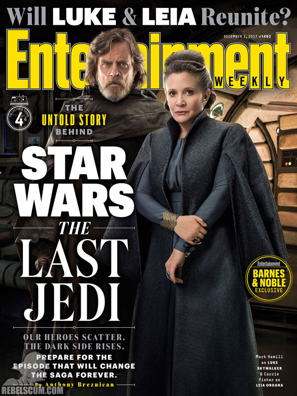 Entertainment Weekly 1492 (Luke & Leia cover)