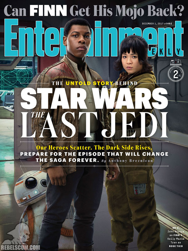 Entertainment Weekly 1492 (Finn & Rose cover)