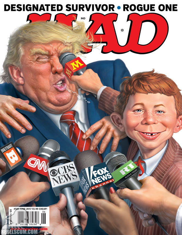 Mad Magazine #545 June 2017