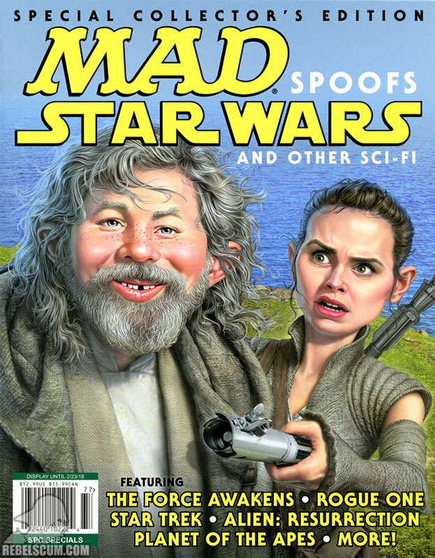 MAD Spoofs Star Wars December 2017