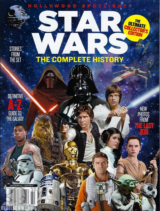Hollywood Spotlight: Star Wars The Complete History October 2017