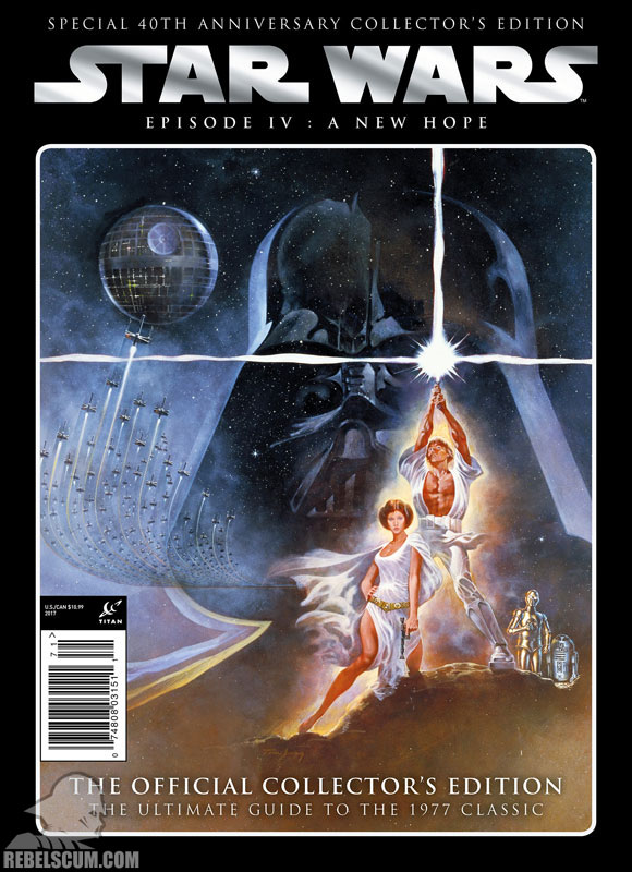 A New Hope – The Official Celebration Special (solicitation cover)