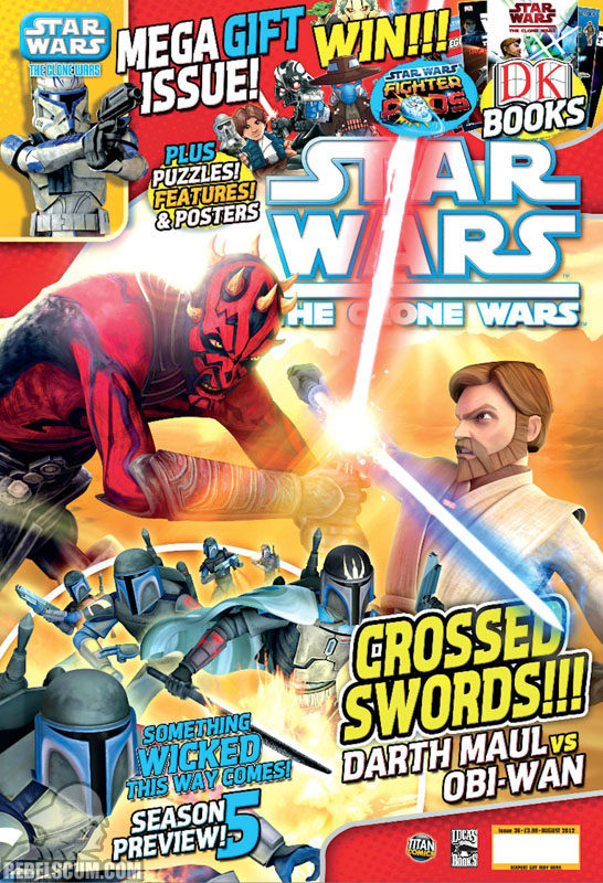 The Clone Wars Comic, Vol 6 36 August 2012