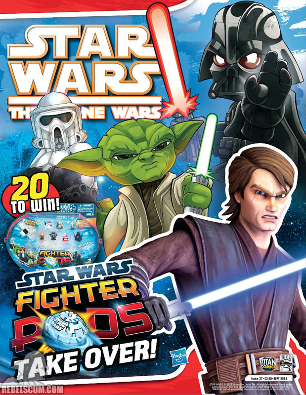 The Clone Wars Comic, Vol 6 #37 September 2012