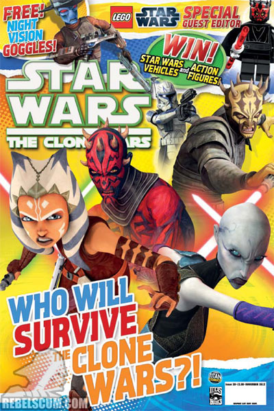 The Clone Wars Comic, Vol 6 #39 November 2012