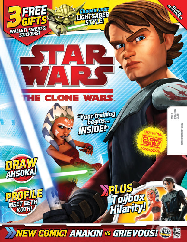 The Clone Wars Comic, Vol 6 #5 April 2010