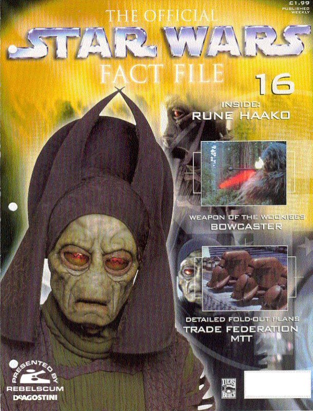 Official Star Wars Fact File #16