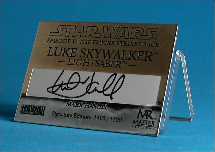 Luke Skywalker Lightsaber from EMPIRE STRIKES BACK