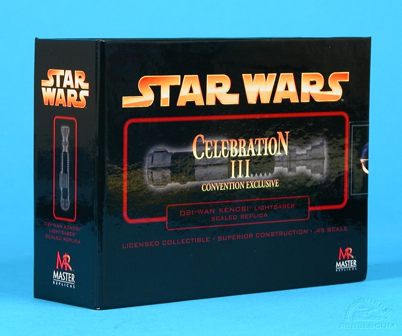 Obi-Wan Kenobi Lightsaber .45 Scale Replica (2004 Exclusive)