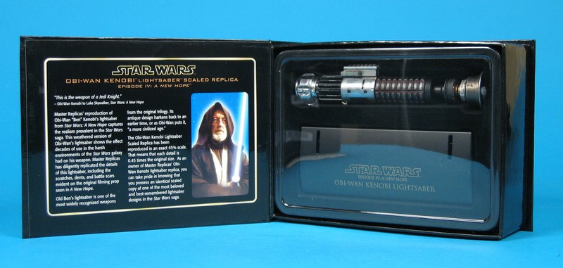 Obi-Wan Kenobi Lightsaber .45 Scale Replica (2004 Exclusive)