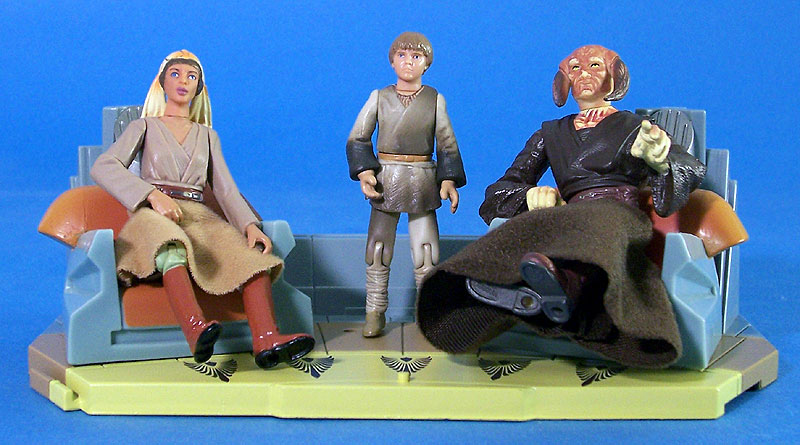 Jedi High Council Scene III (Adi Gallia, Anakin Skywalker, and Saesee Tiin)