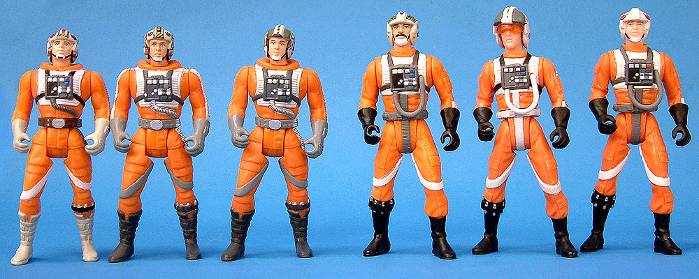 Luke Skywalker | Wedge Antilles I | Wedge Antilles II | Biggs Darklighter | Wedge Antilles III | Rebel Alliance Pilot