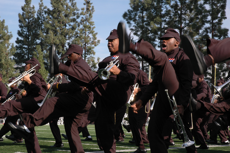 Grambling shows off their moves and boy were they loud!