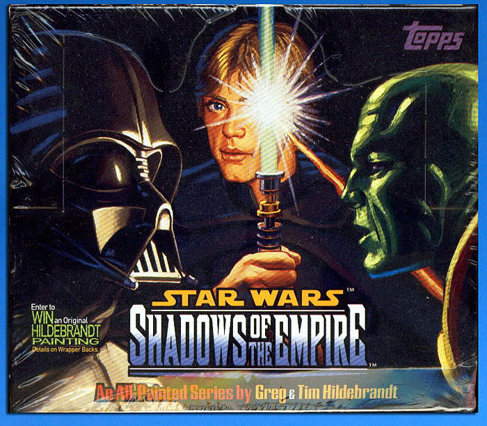 STAR WARS: SHADOWS OF THE EMPIRE trading card Box