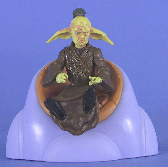 Yoda's Jedi High Council chair not included in this set