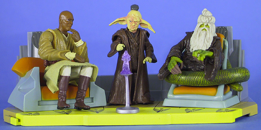 2003 Saga's Jedi High Council Screen Scenes (1 of 2)