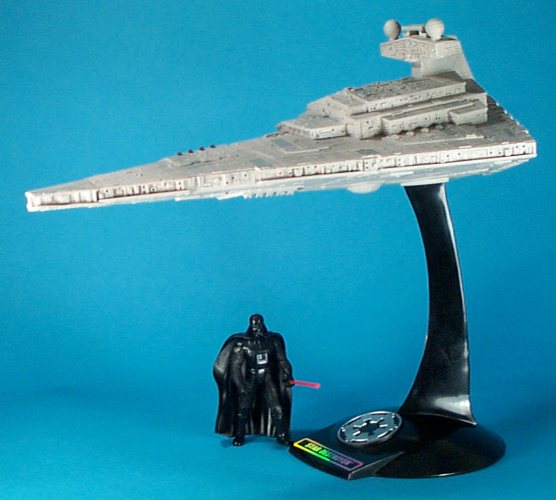 Comparison to Darth Vader figure (not included)