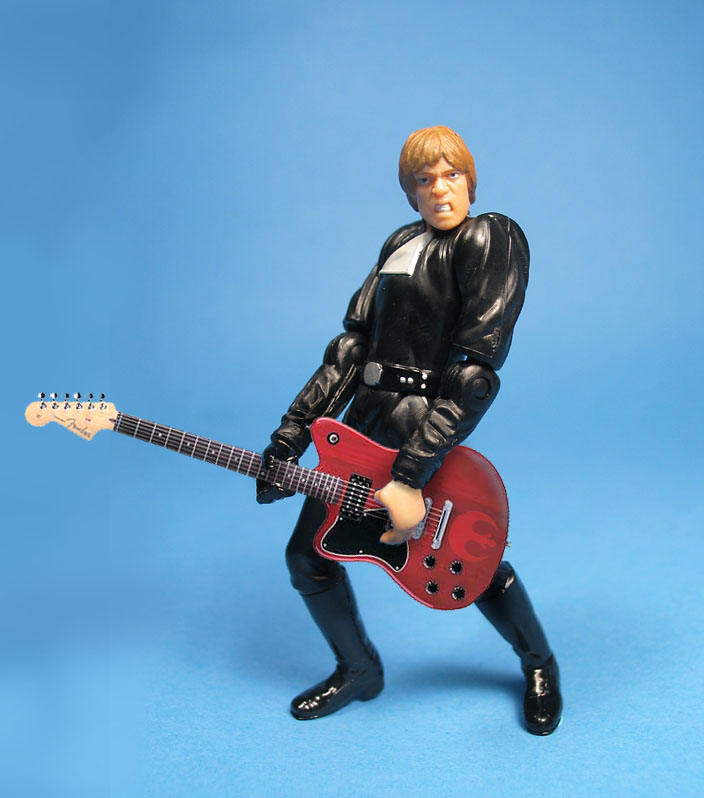 Rock-N-Roll Luke Skywalker!