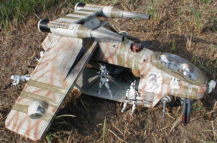 Owen Driscoll's Republic Gunship, Direct Fire Support