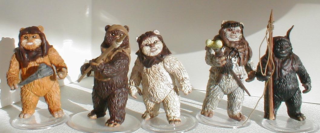 Owen Driscoll's Customized Ewoks