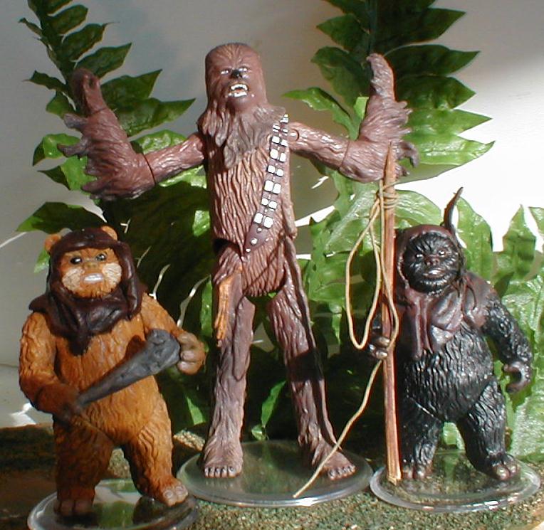 Chewbacca the Wookiee lends a hand!