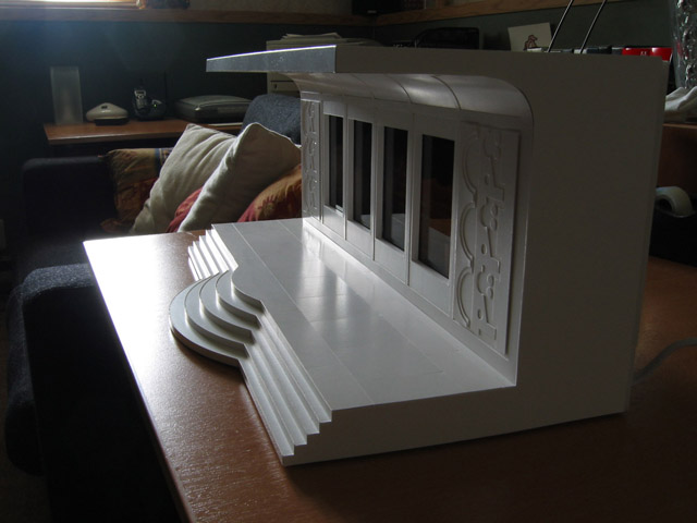 Chris McVeigh's Bespin Escape diorama