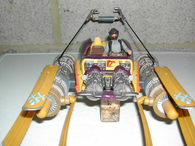 Jerome Hamays' Pod Racer and Pilot