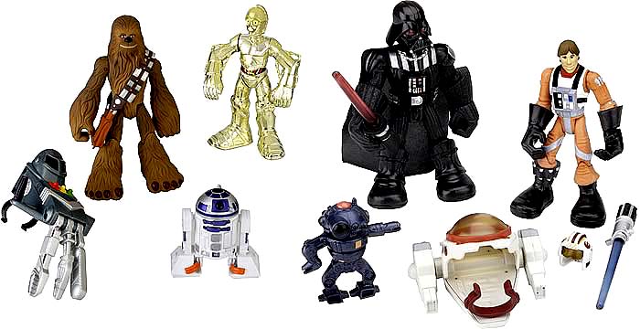 Playskool's Jedi Force Line, Wave 1