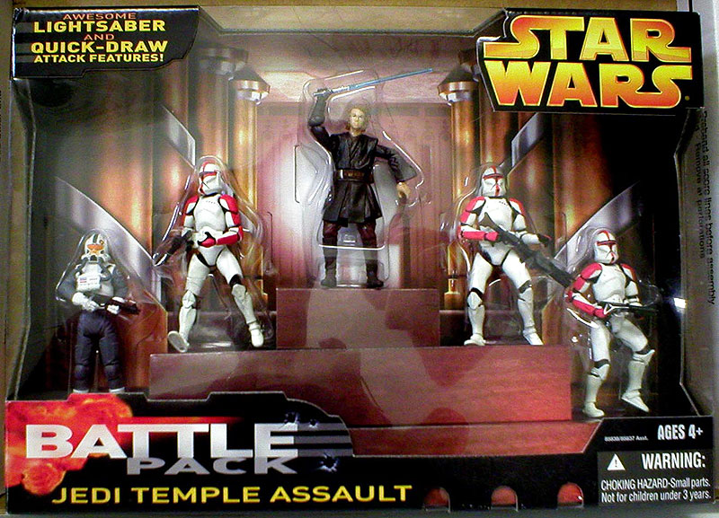 Jedi Temple Assault with SAGA Clone Troopers (NOT Vader's 501st legion)