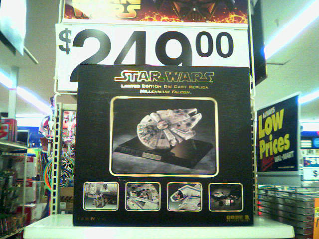 Code 3's Millennium Falcon at Wal*Mart